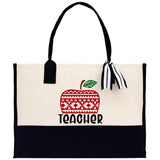 Teacher Stuff Tote Bag Teacher Bag Teacher Gift Teacher Retirement Gift Best Teacher Gifts Teacher Appreciation Gift Teacher Strong Tote Bag - Aaria Tees Aaria Tees