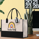 Teacher Stuff Tote Bag Teacher Bag Teacher Gift Teacher Retirement Gift Best Teacher Gifts Teacher Appreciation Gift Teacher Strong Tote Bag - Aaria Tees Aaria Tees