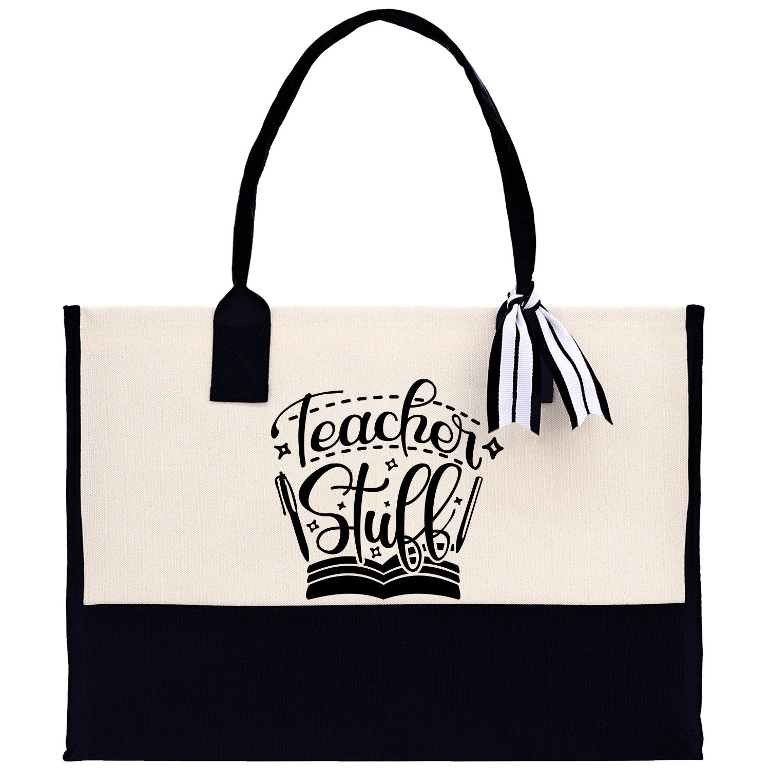 Teacher Stuff Tote Bag Teacher Bag Teacher Gift Teacher Retirement Gift Best Teacher Gifts Teacher Appreciation Gift Teacher Strong Tote Bag - Aaria Tees Aaria Tees