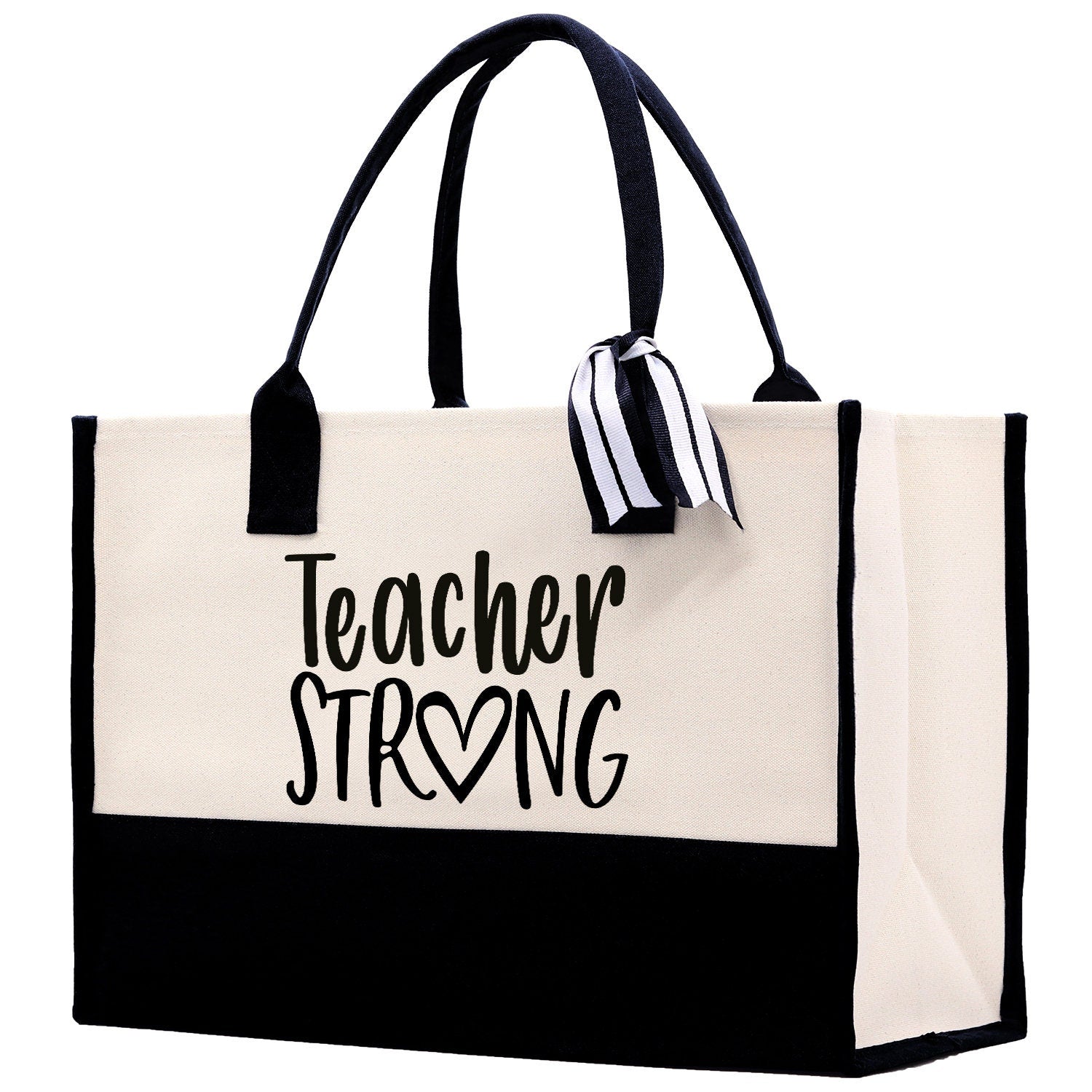 Teacher Stuff Tote Bag Teacher Bag Teacher Gift Teacher Retirement Gift Best Teacher Gifts Teacher Appreciation Gift Teacher Strong Tote Bag - Aaria Tees Aaria Tees