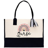 Nurse Personalized Tote Bag Nurse Gift Registered Nurse Tote RN Tote RN Gift Future Nurse Gift Nursing Student Gift Nurse Graduation Gift - Aaria Tees Aaria Tees