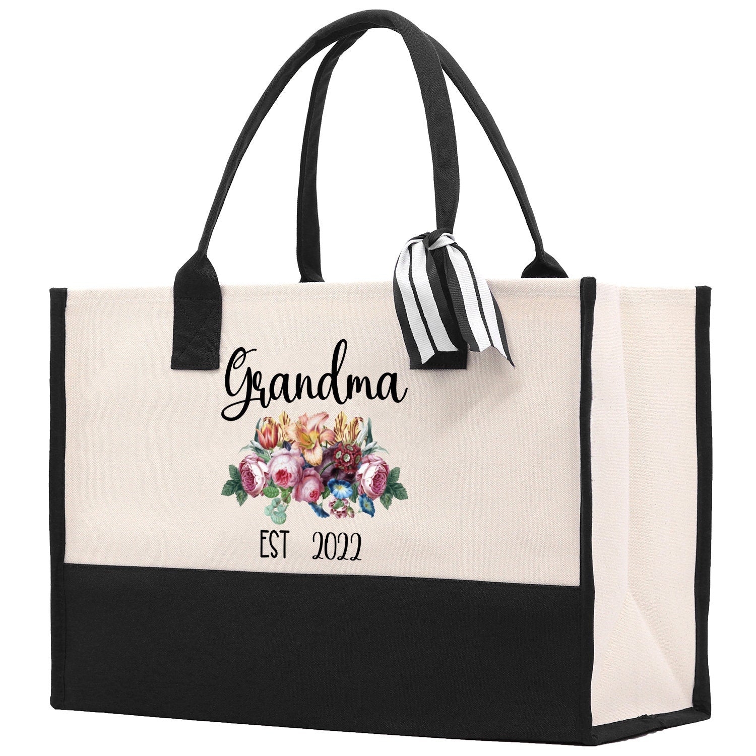 Grandma Tote Bag Grandma's Getaway Bag Grandma Nana Bag Grandma Gift Bag Shopping Bag Mothers Day Gift Live Love Spoil Bag Grandma Beach Bag - Aaria Tees Aaria Tees
