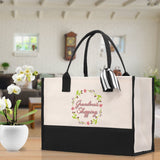 Grandma Tote Bag Grandma's Getaway Bag Grandma Nana Bag Grandma Gift Bag Shopping Bag Mothers Day Gift Live Love Spoil Bag Grandma Beach Bag - Aaria Tees Aaria Tees