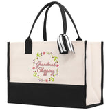 Grandma Tote Bag Grandma's Getaway Bag Grandma Nana Bag Grandma Gift Bag Shopping Bag Mothers Day Gift Live Love Spoil Bag Grandma Beach Bag - Aaria Tees Aaria Tees