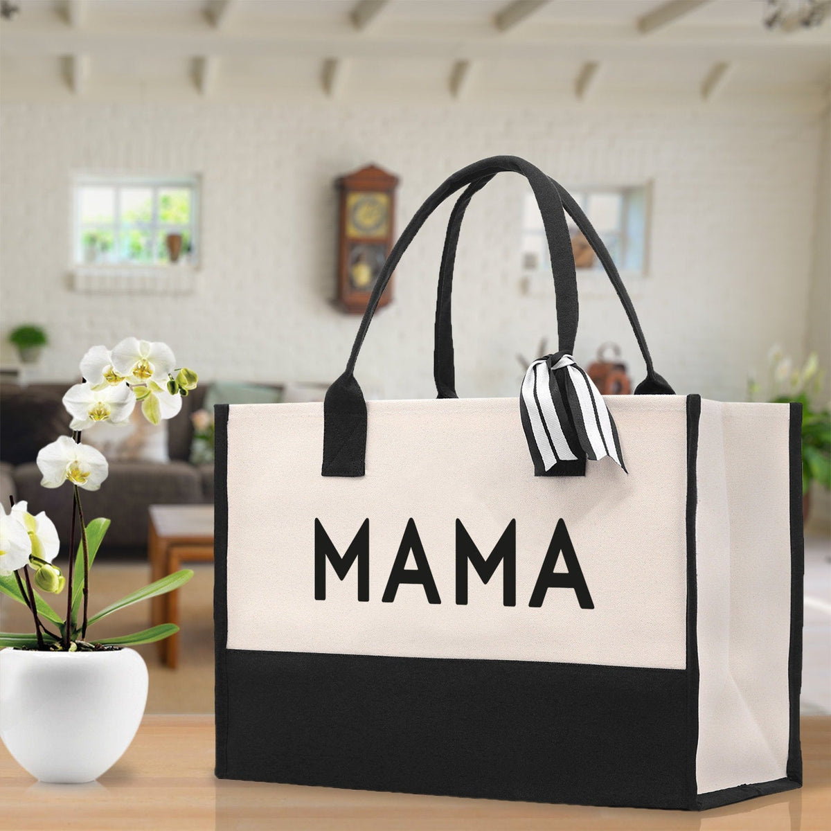 Mom Tote Bag Mama Tote Mom Stuff Bag Mommy Bag Dog Mom Gift Dog Mom Bag Mom Shopping Bag New Mom Gift Best Mom Ever Bag Boy Girl Mama Tote - Aaria Tees