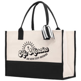 His Mercies Are New Every Morning Religious Tote Bag for Women Bible Verse Canvas Tote Bag Religious Gifts Bible Verse Gift Church Tote Bag - Aaria Tees Aaria Tees