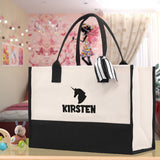 Diaper bag Personalized Kids Name Tote Bag Dinosaur Tote Kindergarten Tote Beach Bag for Boys Custom Kids Summer Bag  Rabbit Unicorn Cat - Aaria Tees Aaria Tees