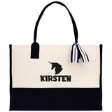 Diaper bag Personalized Kids Name Tote Bag Dinosaur Tote Kindergarten Tote Beach Bag for Boys Custom Kids Summer Bag  Rabbit Unicorn Cat - Aaria Tees Aaria Tees