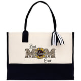 Mom Tote Bag Mama Tote Mom Stuff Bag Mommy Bag Dog Mom Gift Dog Mom Bag Mom Shopping Bag New Mom Gift Best Mom Ever Bag Boy Girl Mama Tote - Aaria Tees Aaria Tees