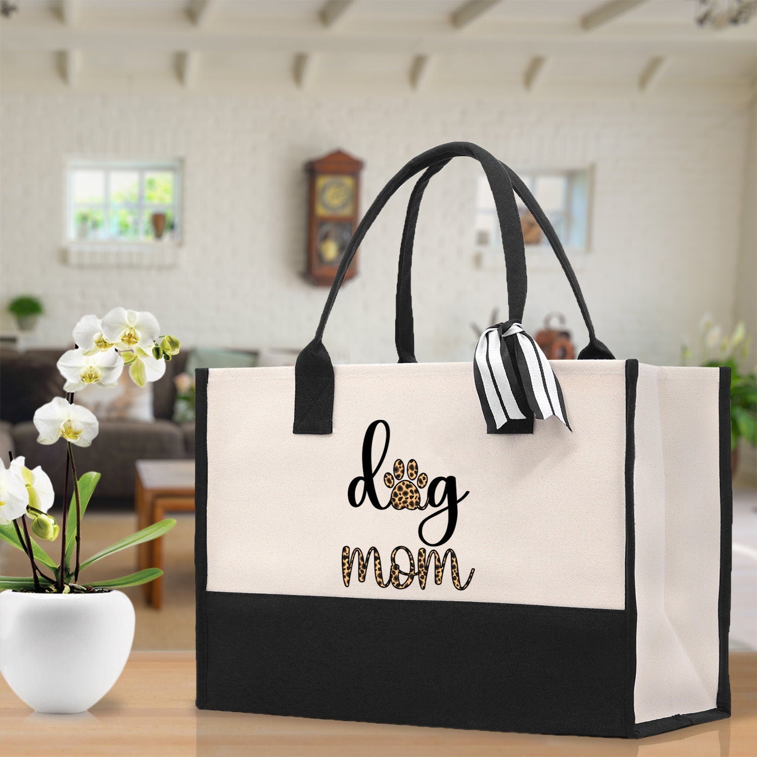 Mom Tote Bag Mama Tote Mom Stuff Bag Mommy Bag Dog Mom Gift Dog Mom Bag Mom Shopping Bag New Mom Gift Best Mom Ever Bag Boy Girl Mama Tote - Aaria Tees Aaria Tees