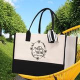 Gather Together Matthew 18:20 Religious Tote Bag for Women Bible Verse Canvas Tote Bag Religious Gifts Bible Verse Gift Church Tote Bag - Aaria Tees Aaria Tees