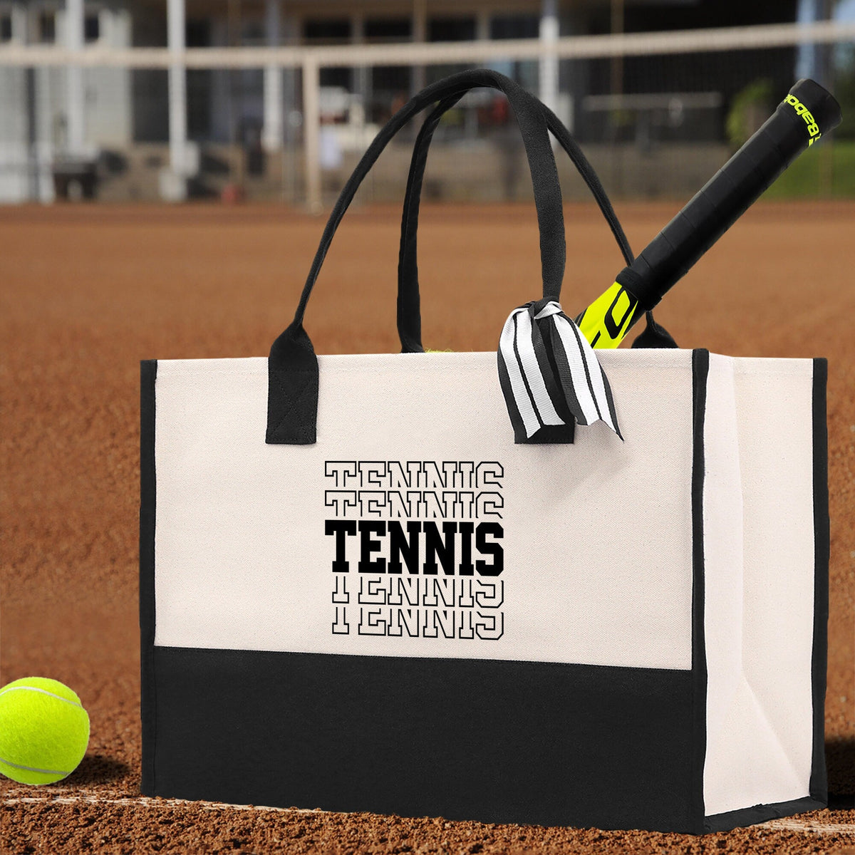 Tennis Tote Bag Custom Tennis Tote Bag Tennis Sport Gift for Her Personalized Tennis Bag Tennis Love Bag Tennis Coach Gift Canvas Tote Bag - Aaria Tees