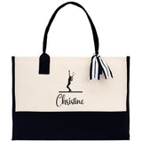 Tennis Tote Bag Custom Tennis Tote Bag Tennis Sport Gift for Her Personalized Tennis Bag Tennis Love Bag Tennis Coach Gift Canvas Tote Bag - Aaria Tees Aaria Tees
