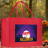 Halloween Trick or Treat Tote Bag Halloween Tote Bag for Kids Halloween Gift Halloween Candy Bag Halloween Doodles Cute Canvas Tote Bag - Aaria Tees Aaria Tees