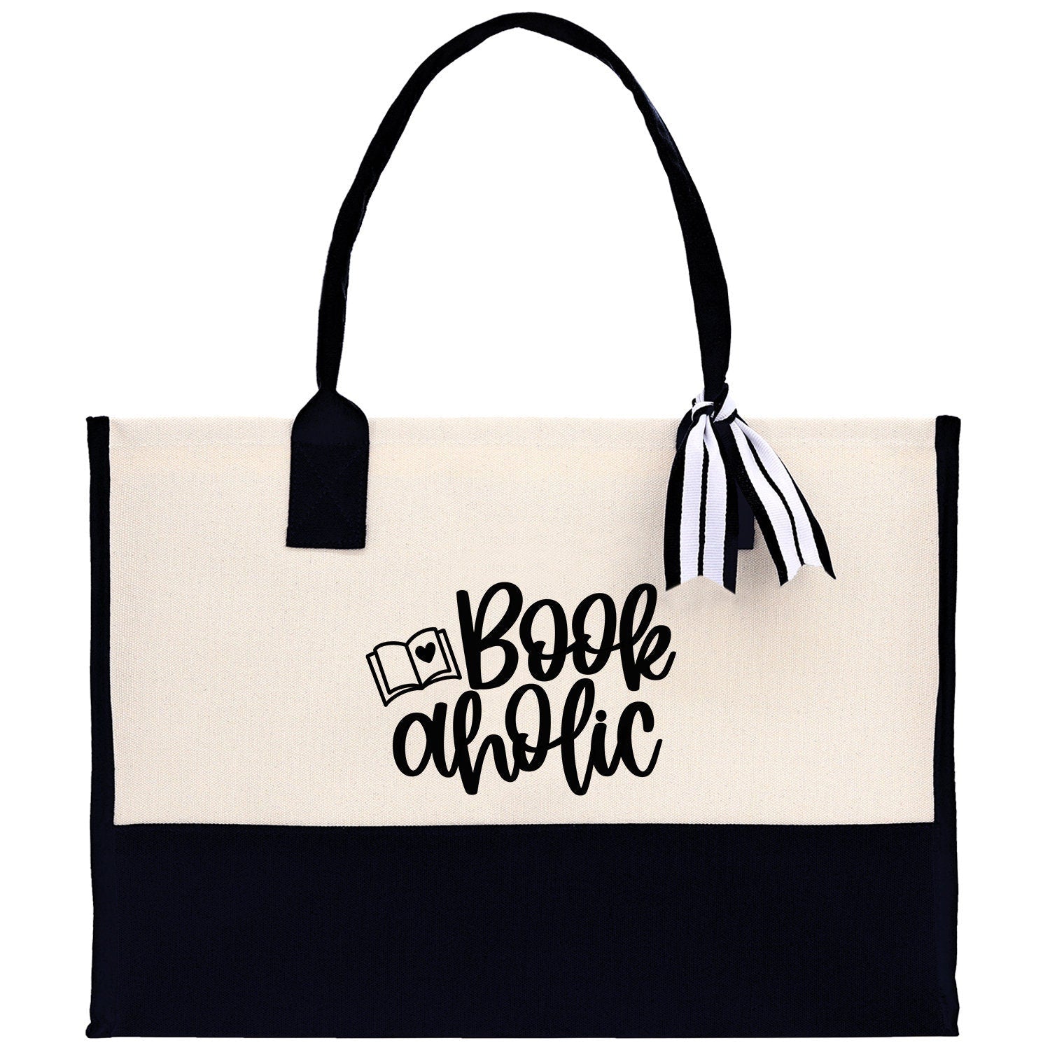Book aholic Tote Bag Bookworm Gift Book Quotes Party Gift Book Lover Tote Book Canvas Tote Bag Birthday Gift Library Bag Grocery Bag - Aaria Tees Aaria Tees
