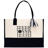 Tennis Tote Bag Custom Tennis Tote Bag Tennis Sport Gift for Her Personalized Tennis Bag Tennis Love Bag Tennis Coach Gift Canvas Tote Bag - Aaria Tees Aaria Tees