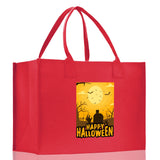 Halloween Trick or Treat Tote Bag Halloween Tote Bag for Kids Halloween Gift Halloween Candy Bag Halloween Doodles Cute Canvas Tote Bag - Aaria Tees Aaria Tees