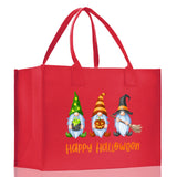 Halloween Trick or Treat Tote Bag Halloween Tote Bag for Kids Halloween Gift Halloween Candy Bag Halloween Doodles Cute Canvas Tote Bag - Aaria Tees Aaria Tees