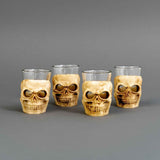 Halloween Skull Shot Glasses Aaria Tees