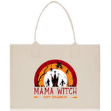 Halloween Trick or Treat Tote Bag Halloween Tote Bag for Kids Halloween Gift Halloween Candy Bag Halloween Doodles Cute Canvas Tote Bag - Aaria Tees Aaria Tees