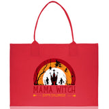 Halloween Trick or Treat Tote Bag Halloween Tote Bag for Kids Halloween Gift Halloween Candy Bag Halloween Doodles Cute Canvas Tote Bag - Aaria Tees Aaria Tees