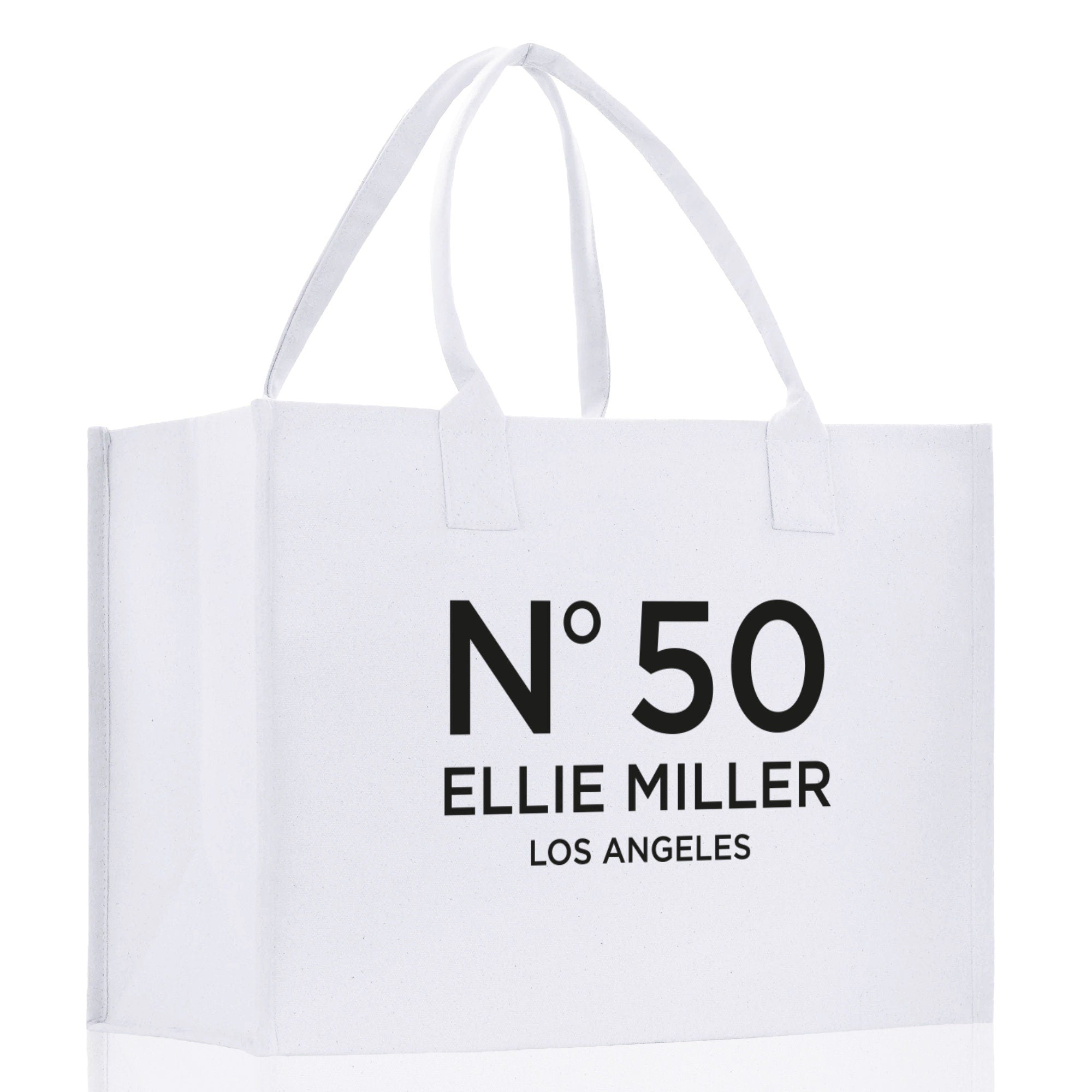 Birthday Celebration Personalized Gift Canvas Tote Bag with Name and State 40th 50th Birthday Gift Tote Bag for Her Custom Birthday Gift - Aaria Tees Aaria Tees