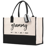 Grandma Tote Bag Grandma's Getaway Bag Grandma Nana Bag Grandma Gift Bag Shopping Bag Mothers Day Gift Live Love Spoil Bag Grandma GM1007 - Aaria Tees Aaria Tees