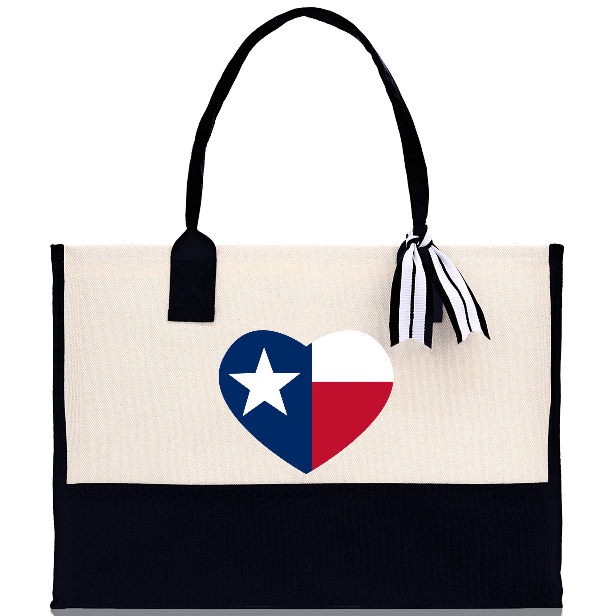 Texas Cotton Canvas Tote Bag TX Travel Vacation Tote Employee and Client Gift Wedding Favor Birthday Welcome Tote Bag Bridesmaid Gift - Aaria Tees Aaria Tees