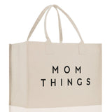 Mom Tote Bag Mama Tote Mom Stuff Bag Mommy Bag Dog Mom Gift Dog Mom Bag Mom Shopping Bag New Mom Gift Best Mom Ever Bag Boy Girl Mama Tote - Aaria Tees Aaria Tees