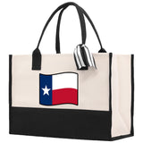 Texas Cotton Canvas Tote Bag TX Travel Vacation Tote Employee and Client Gift Wedding Favor Birthday Welcome Tote Bag Bridesmaid Gift - Aaria Tees Aaria Tees