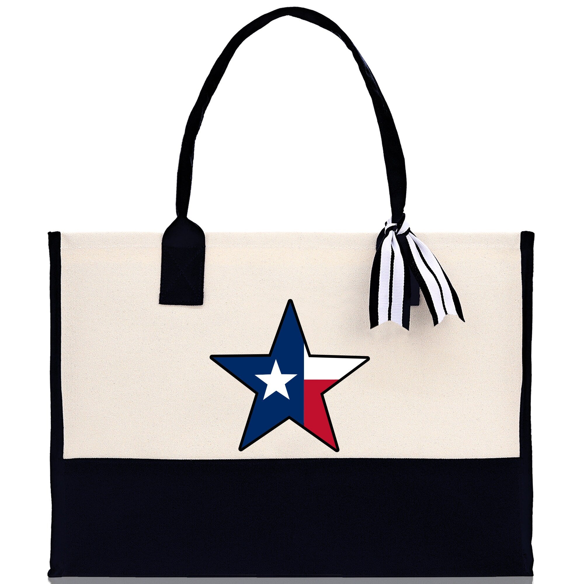 Texas Cotton Canvas Tote Bag TX Travel Vacation Tote Employee and Client Gift Wedding Favor Birthday Welcome Tote Bag Bridesmaid Gift - Aaria Tees Aaria Tees