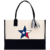 Texas Cotton Canvas Tote Bag TX Travel Vacation Tote Employee and Client Gift Wedding Favor Birthday Welcome Tote Bag Bridesmaid Gift - Aaria Tees Aaria Tees