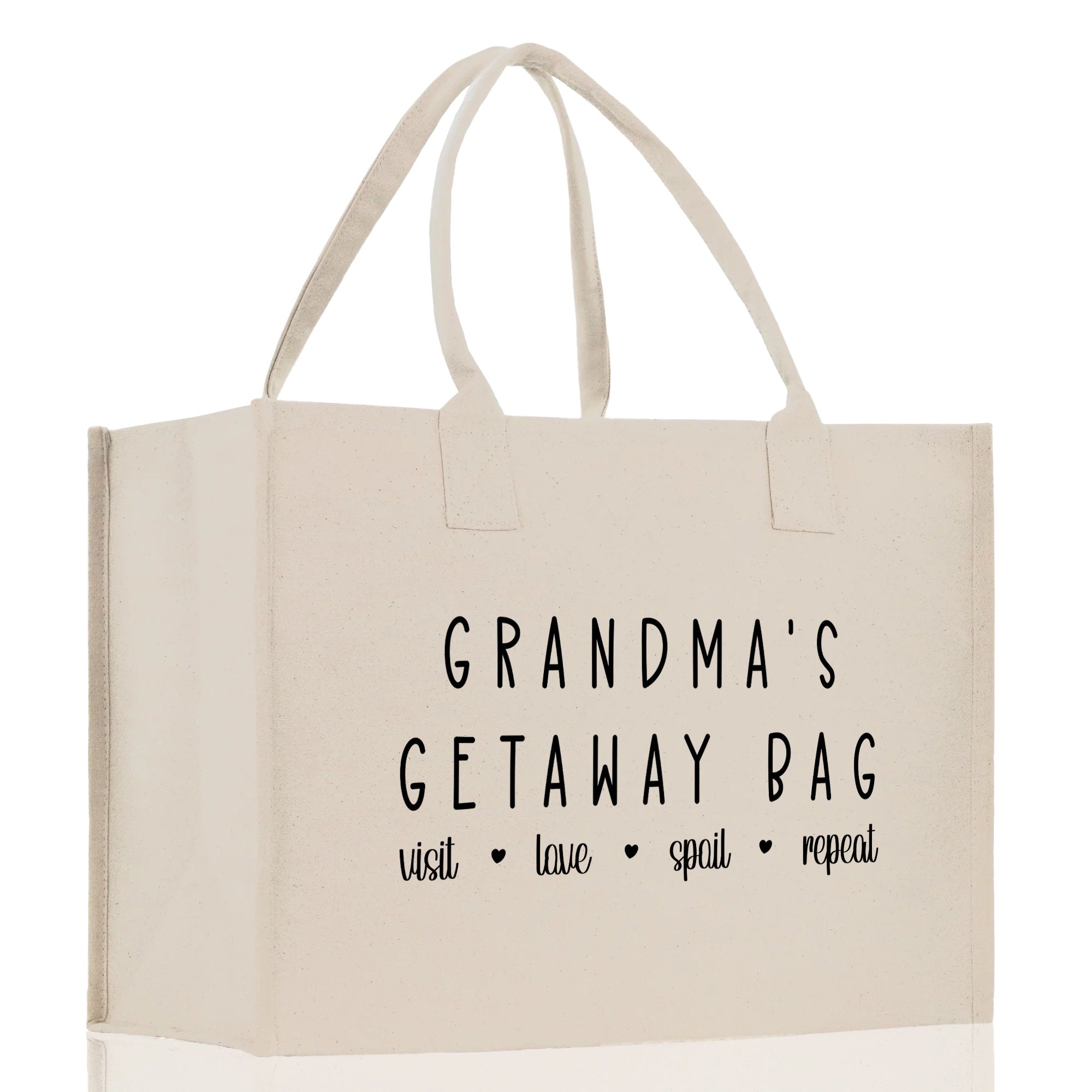 Grandma Tote Bag Grandma's Getaway Bag Grandma Nana Bag Grandma Gift Bag Shopping Bag Mothers Day Gift Live Love Spoil Bag Grandma Beach Bag - Aaria Tees Aaria Tees