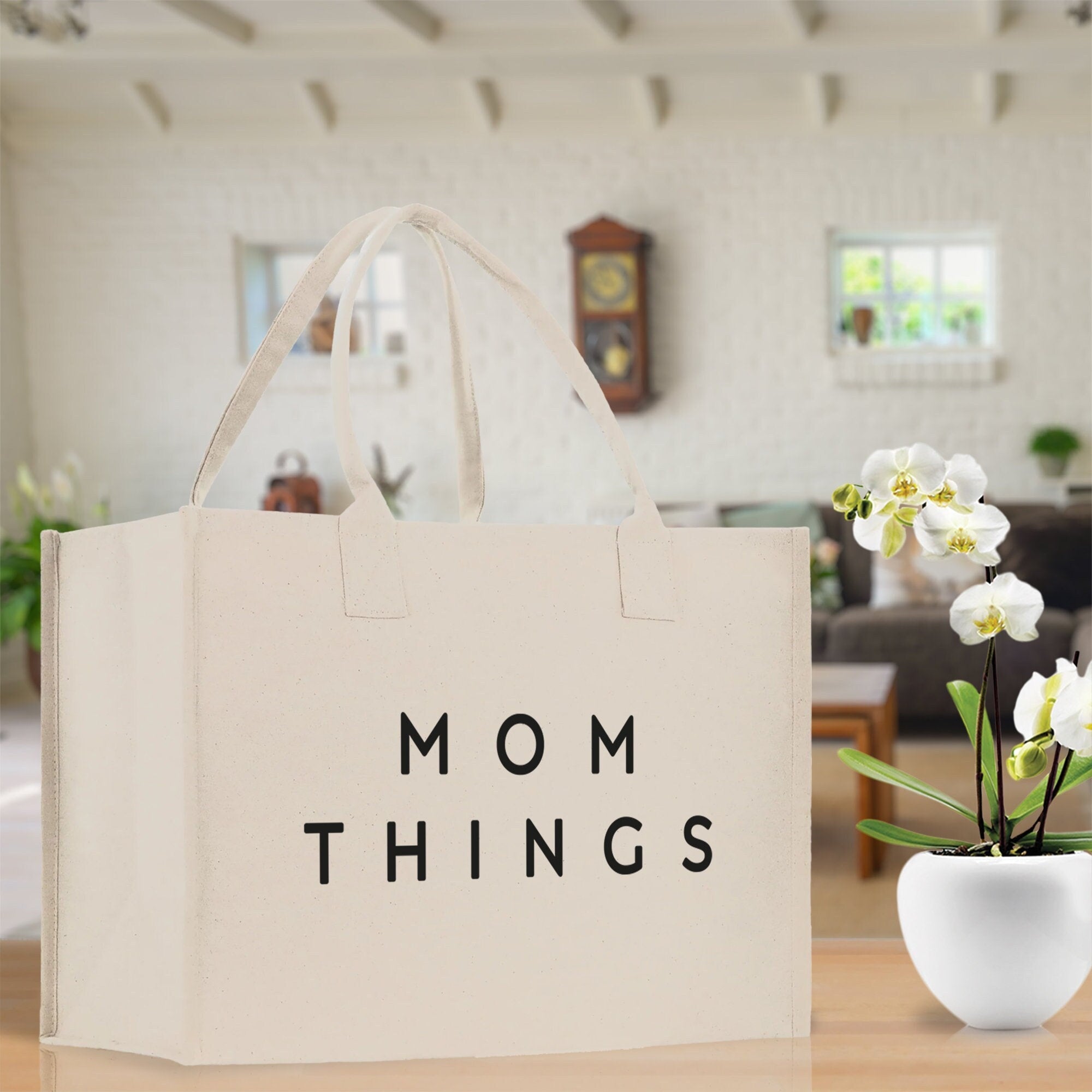 Mom Tote Bag Mama Tote Mom Stuff Bag Mommy Bag Dog Mom Gift Dog Mom Bag Mom Shopping Bag New Mom Gift Best Mom Ever Bag Boy Girl Mama Tote - Aaria Tees Aaria Tees