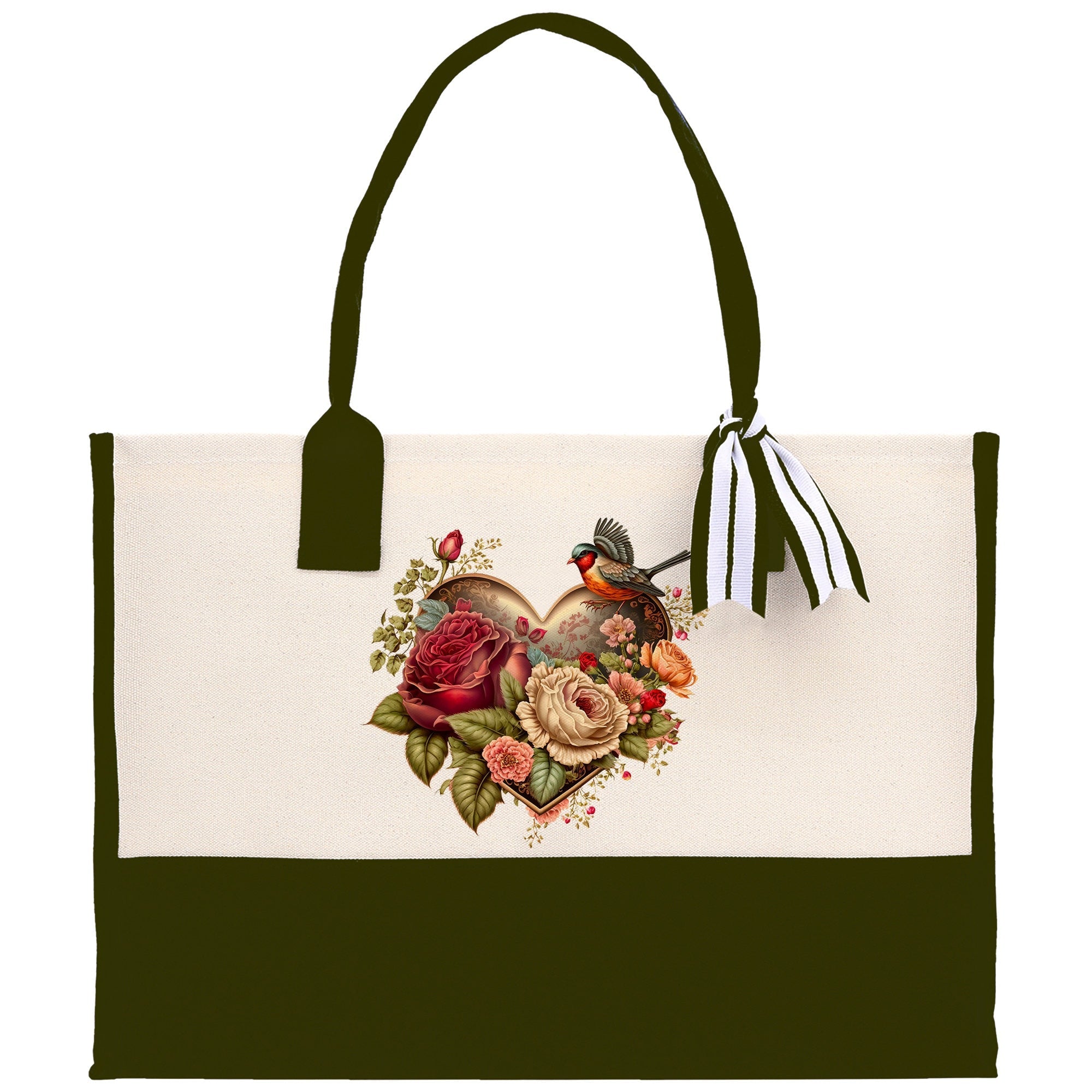 Valentine's day gifts for her True Love Tote Bag  Custom Gift Bag ValentineTMC-L-VD1008 - Aaria Tees Aaria Tees
