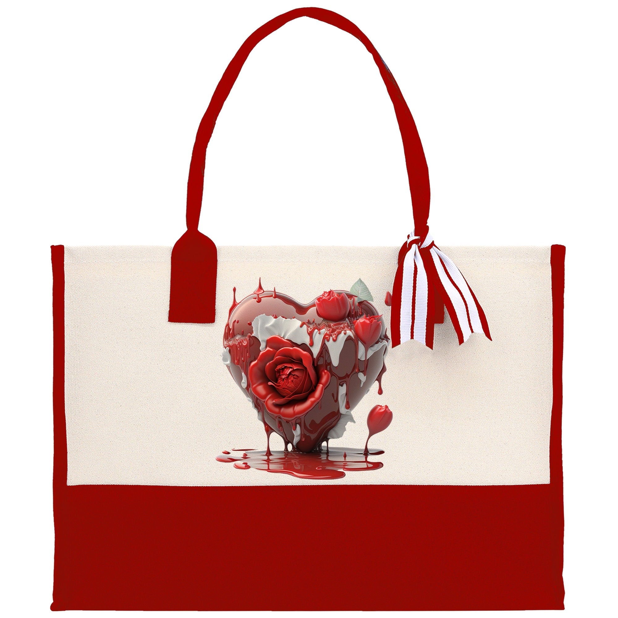 Valentine's day gifts for her True Love Tote Bag  Custom Gift Bag Valentine TMC-L-VD1011 - Aaria Tees Aaria Tees