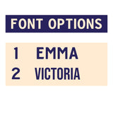 The Tote Bag Navy Name Personalized Gift Tote Bag Custom Gift Bag ST1002 - Aaria Tees Aaria Tees