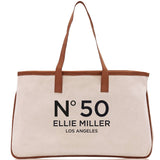 Birthday Celebration Personalized Gift Canvas Tote Bag with Name and State 40th 50th Birthday Gift Tote Bag for Her Custom Birthday Gift - Aaria Tees Aaria Tees