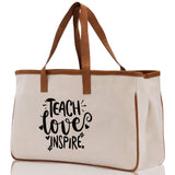 Teacher Stuff Tote Bag Teacher Bag Teacher Gift Teacher Retirement Gift Best Teacher Gifts Teacher Appreciation Gift Teacher Strong Tote Bag - Aaria Tees Aaria Tees
