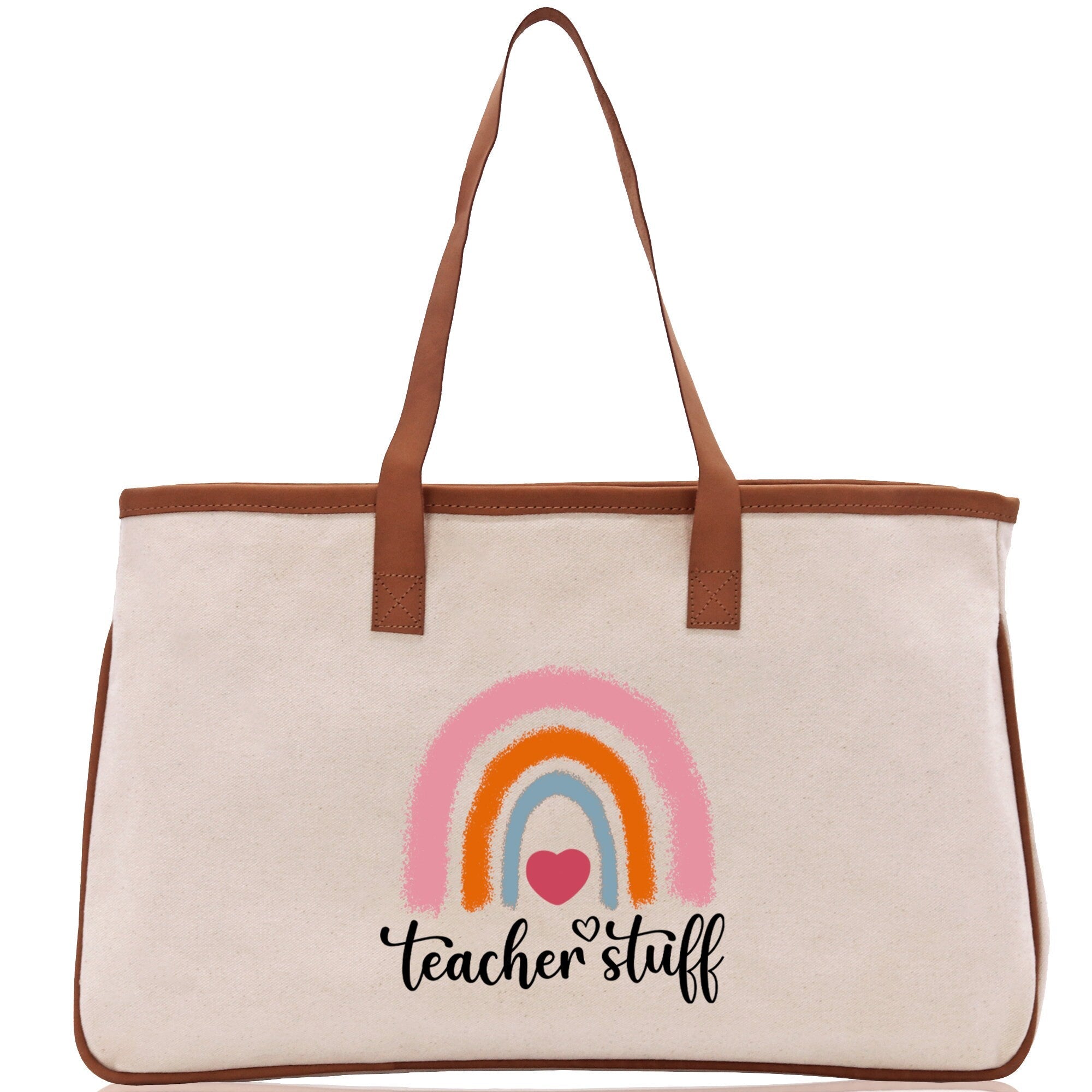 Teacher Stuff Tote Bag Teacher Bag Teacher Gift Teacher Retirement Gift Best Teacher Gifts Teacher Appreciation Gift Teacher Strong Tote Bag - Aaria Tees Aaria Tees