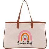 Teacher Stuff Tote Bag Teacher Bag Teacher Gift Teacher Retirement Gift Best Teacher Gifts Teacher Appreciation Gift Teacher Strong Tote Bag - Aaria Tees Aaria Tees