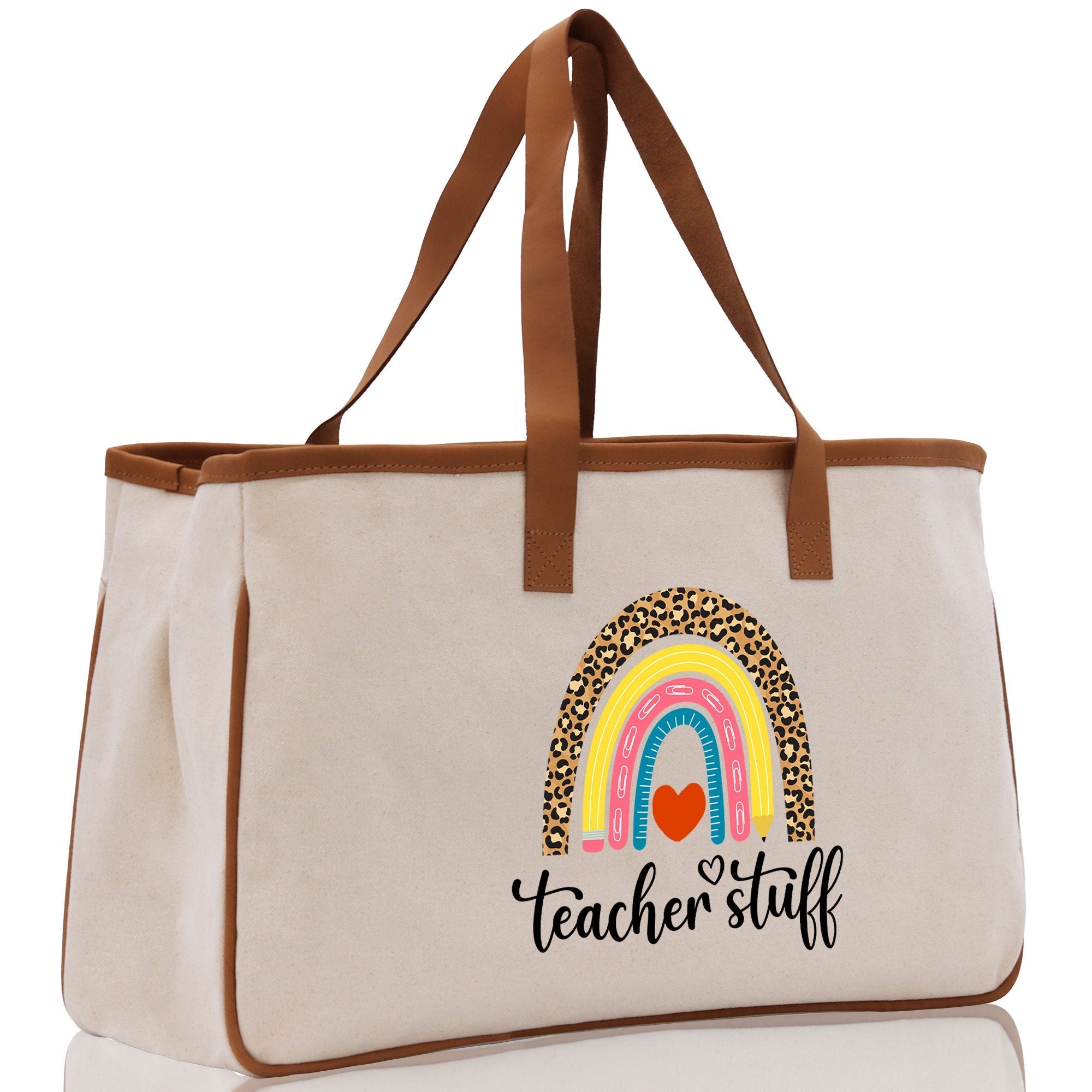 Teacher Stuff Tote Bag Teacher Bag Teacher Gift Teacher Retirement Gift Best Teacher Gifts Teacher Appreciation Gift Teacher Strong Tote Bag - Aaria Tees Aaria Tees
