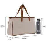 Birthday Celebration Personalized Gift Canvas Tote Bag with Name and State 40th 50th Birthday Gift Tote Bag for Her Custom Birthday Gift - Aaria Tees Aaria Tees