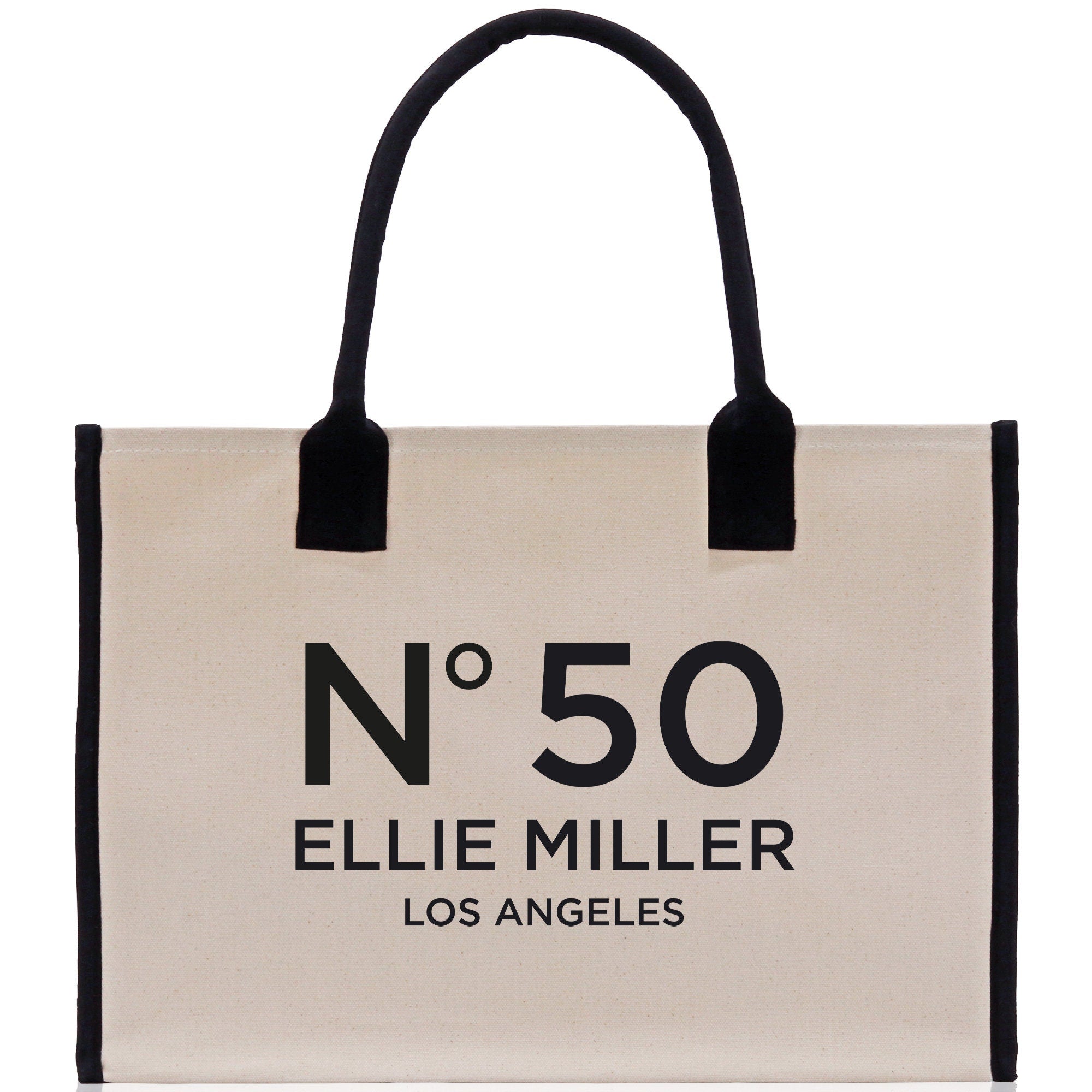 Birthday Celebration Personalized Gift Canvas Tote Bag with Name and State 40th 50th Birthday Gift Tote Bag for Her Custom Birthday Gift - Aaria Tees Aaria Tees