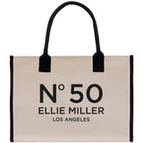 Birthday Celebration Personalized Gift Canvas Tote Bag with Name and State 40th 50th Birthday Gift Tote Bag for Her Custom Birthday Gift - Aaria Tees Aaria Tees