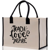 Teacher Stuff Tote Bag Teacher Bag Teacher Gift Teacher Retirement Gift Best Teacher Gifts Teacher Appreciation Gift Teacher Strong Tote Bag - Aaria Tees Aaria Tees