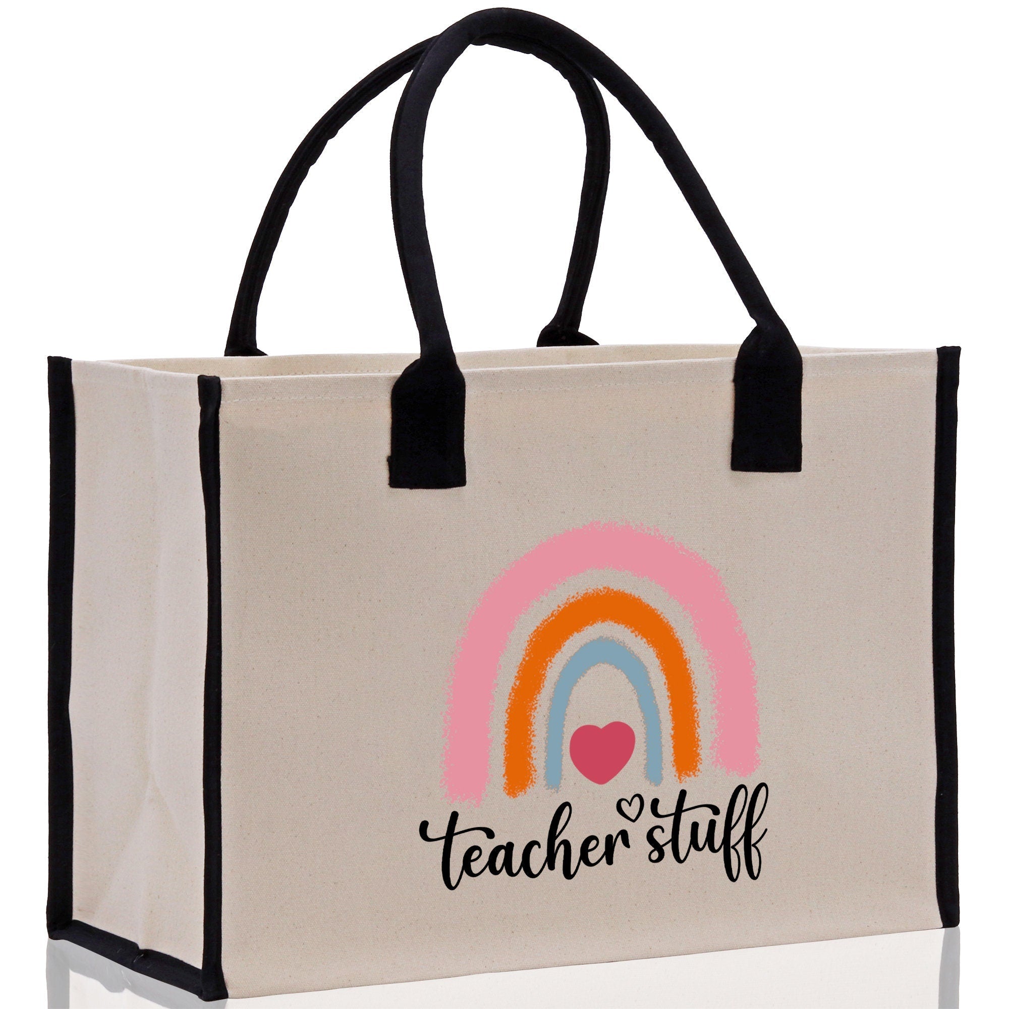 Teacher Stuff Tote Bag Teacher Bag Teacher Gift Teacher Retirement Gift Best Teacher Gifts Teacher Appreciation Gift Teacher Strong Tote Bag - Aaria Tees Aaria Tees