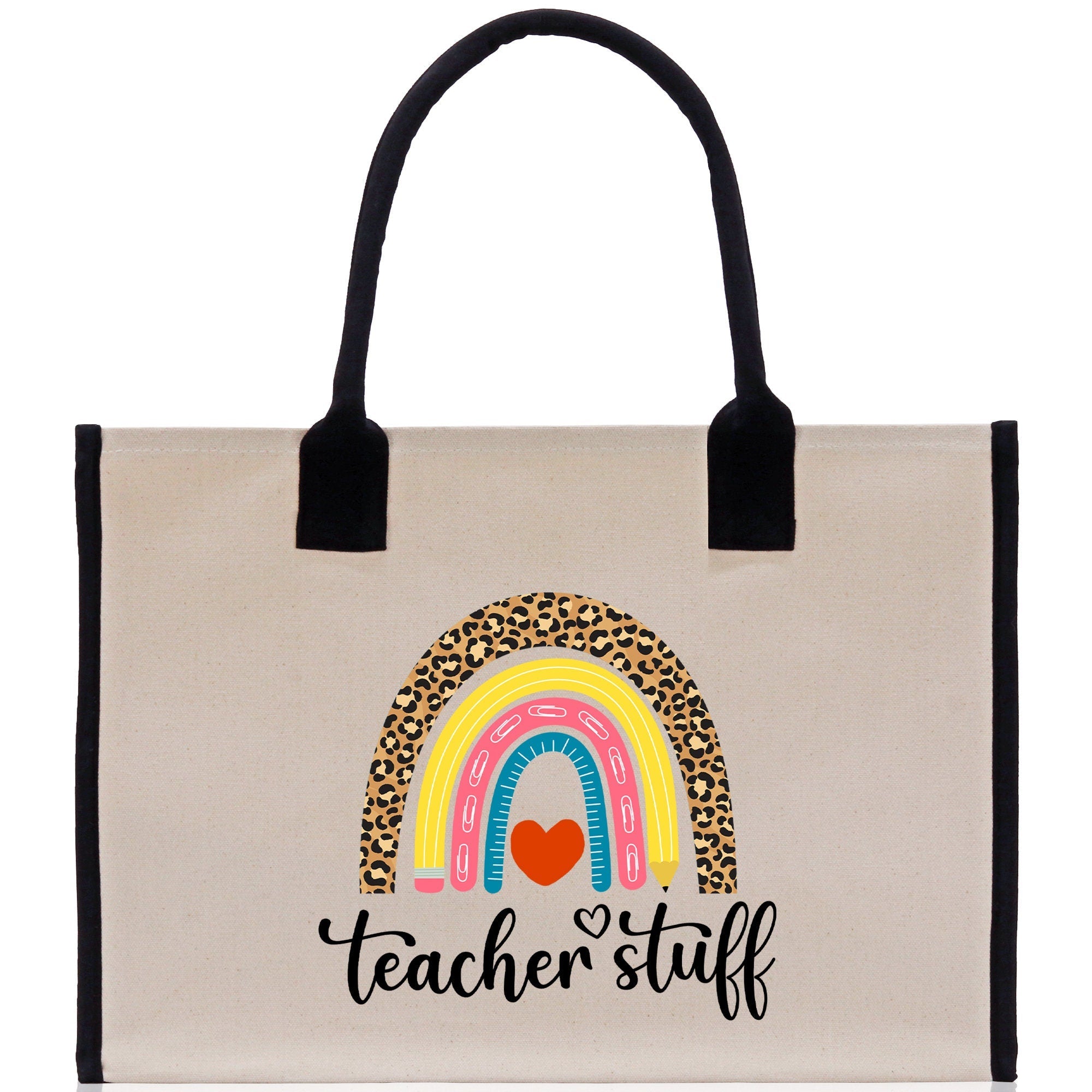 Teacher Stuff Tote Bag Teacher Bag Teacher Gift Teacher Retirement Gift Best Teacher Gifts Teacher Appreciation Gift Teacher Strong Tote Bag - Aaria Tees Aaria Tees