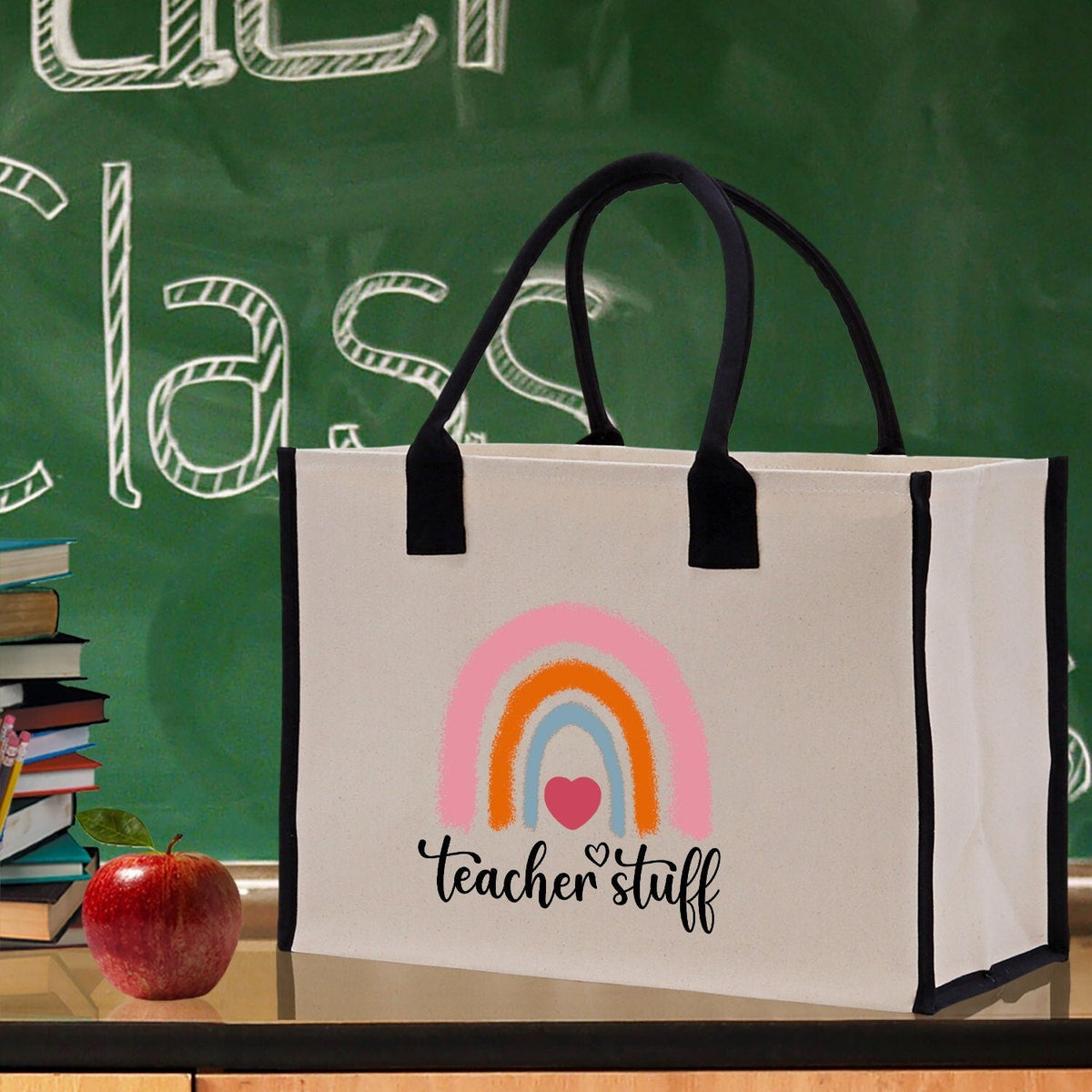 Teacher Stuff Tote Bag Teacher Bag Teacher Gift Teacher Retirement Gift Best Teacher Gifts Teacher Appreciation Gift Teacher Strong Tote Bag - Aaria Tees