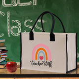 Teacher Stuff Tote Bag Teacher Bag Teacher Gift Teacher Retirement Gift Best Teacher Gifts Teacher Appreciation Gift Teacher Strong Tote Bag - Aaria Tees Aaria Tees